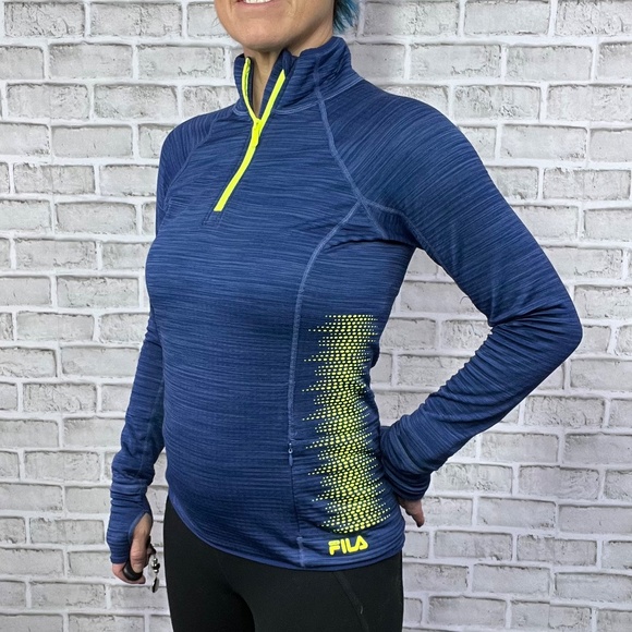 🏃‍♀️|•FILA•| Sport Running Zip Pullover Size XS - Picture 2 of 13